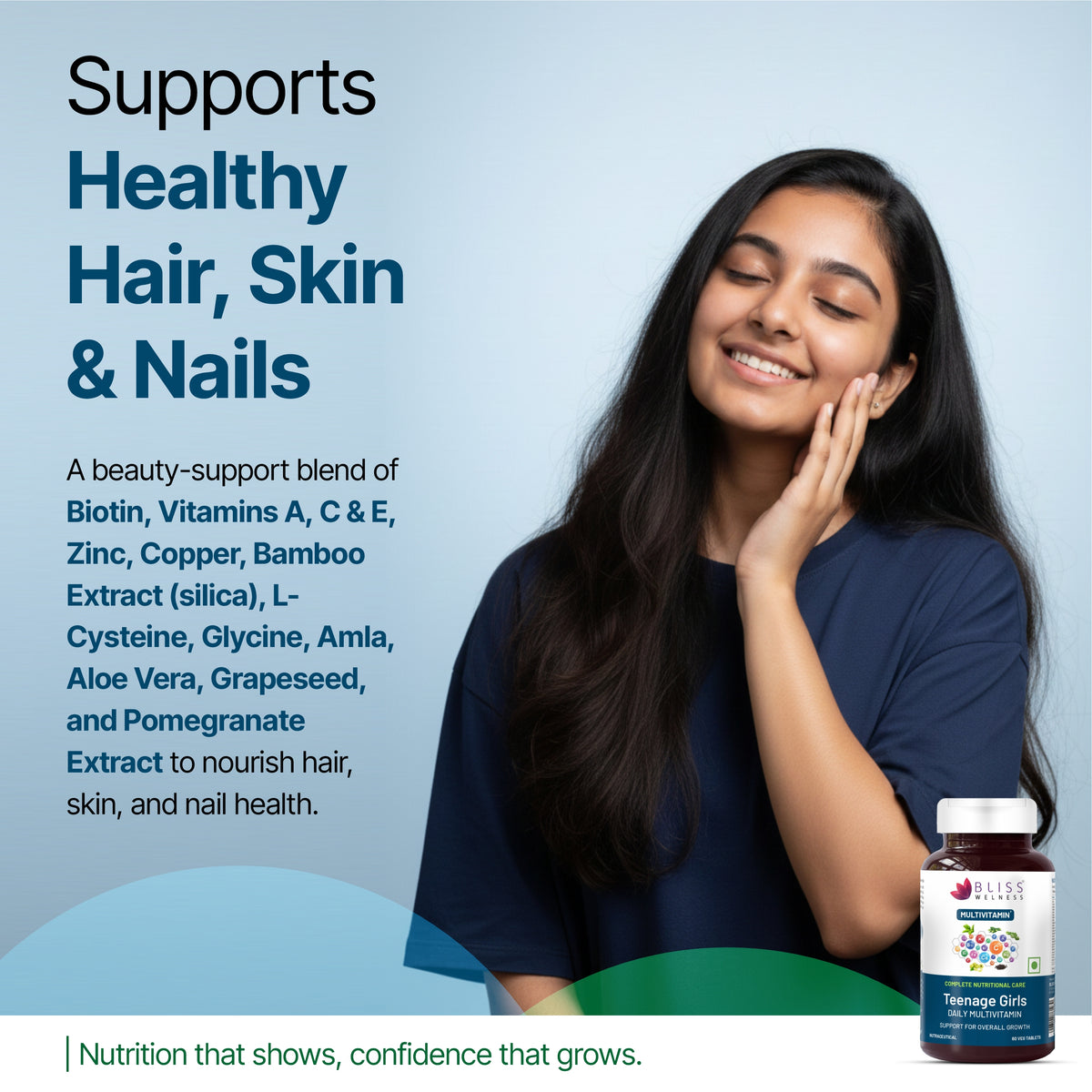 multivitamin tablets for teen girls