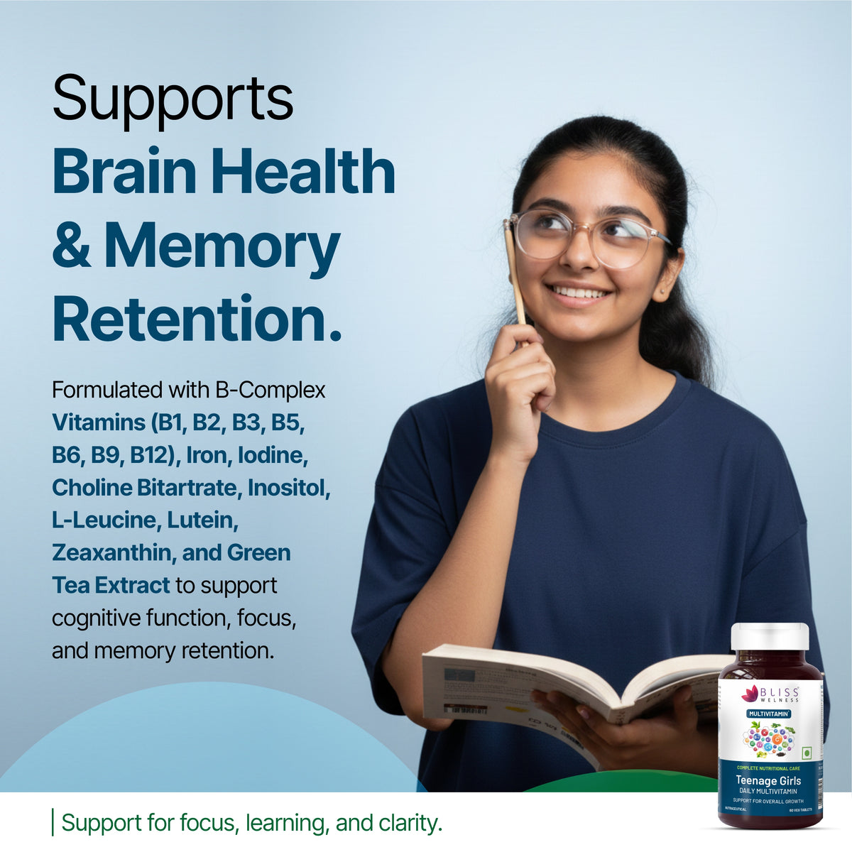 vitamin tablets for teenage girls