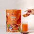 Happy Bliss package pouring a drink 