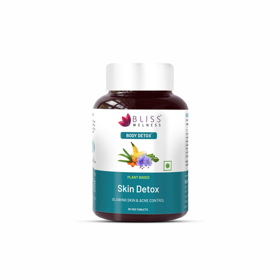 Bliss Welness DetoxBliss Skin Detox - 30 Veg Tablets - Bliss Welness