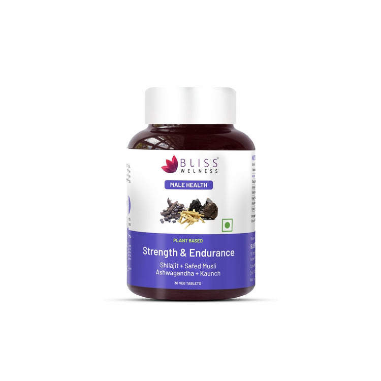 Bliss Welness JoshBliss Gold Pure Shilajit - 30 Vegetarian Tablets - Bliss Welness