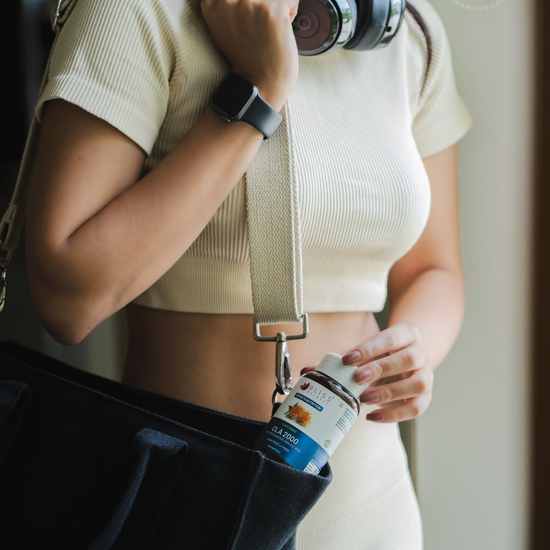 Bliss Welness LeanBliss Pure CLA 2000 (Conjugated Lenoleic Acid) Lean Muscle Build Supplement - Pack of 60 Softgel Capsules - Bliss Welness