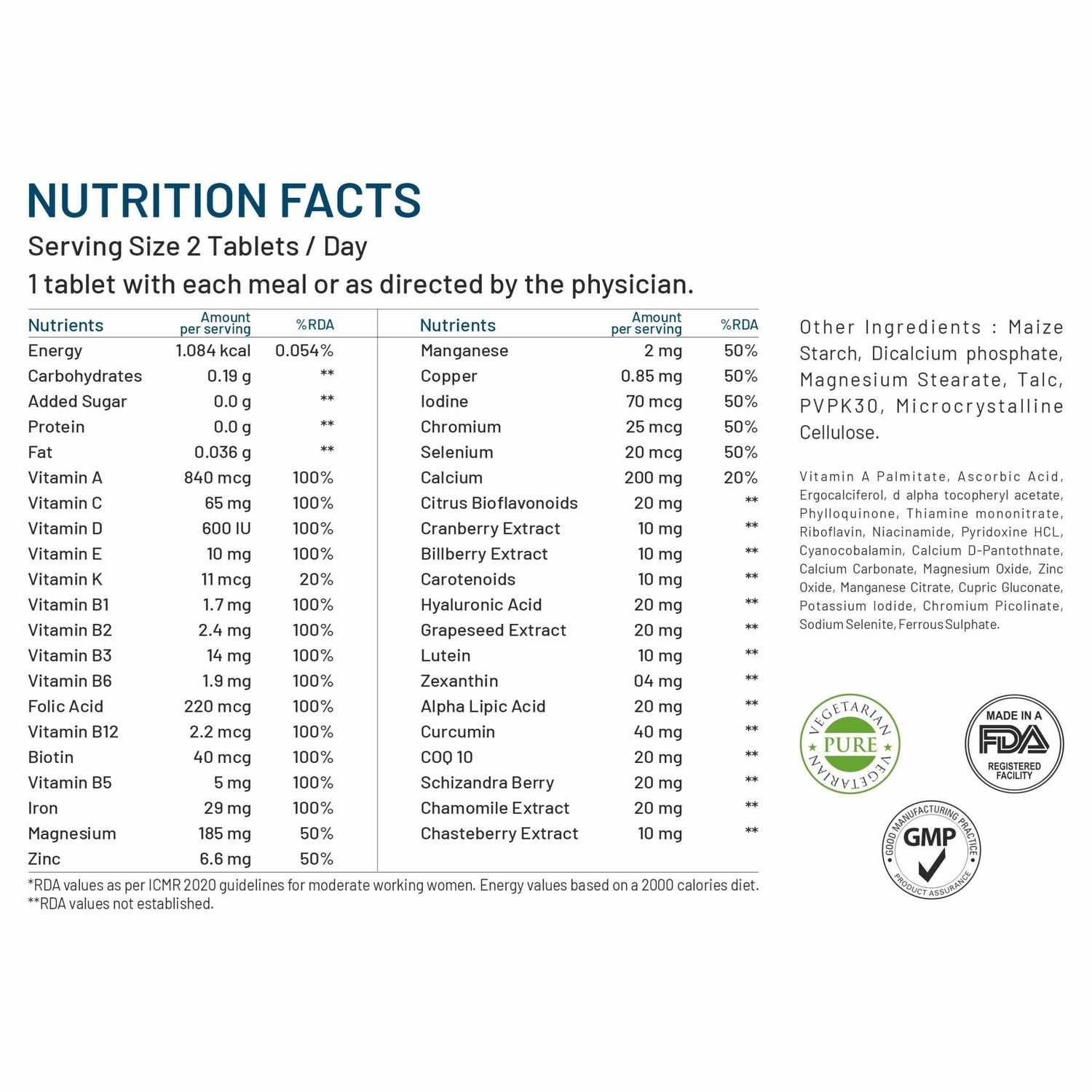 Bliss Welness VitaBliss Women&