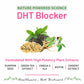 DHT Blocker Capsule Tablets Hair Stimulation Organic Plant Supplement Split End Shine Beauty Vegetarian Women Hair