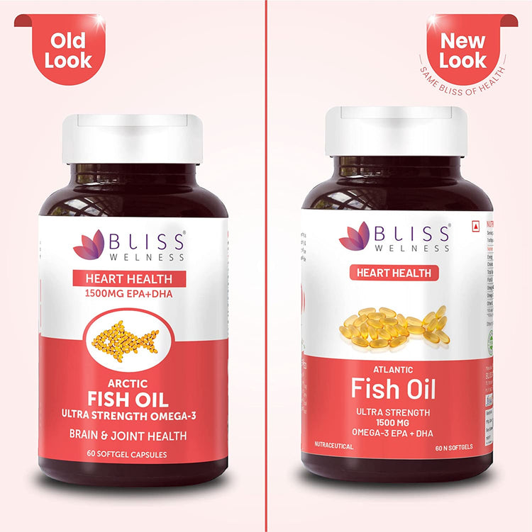 omega 3 fish oil capsule deep sea 2500mg triple strength 1000mg men women fatty acid omega3 fish oil tablet liver oil epa dha brain heart eye krill