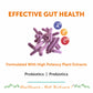 Bliss Welness Gut Bliss Gold Probiotics Multivitamin | Vitamin A C E Probiotics | Stomach Health Digestion Metabolism Toxin Removal Acidity Gas Control Herbal Supplement - 60 Veg Tablets Supplement