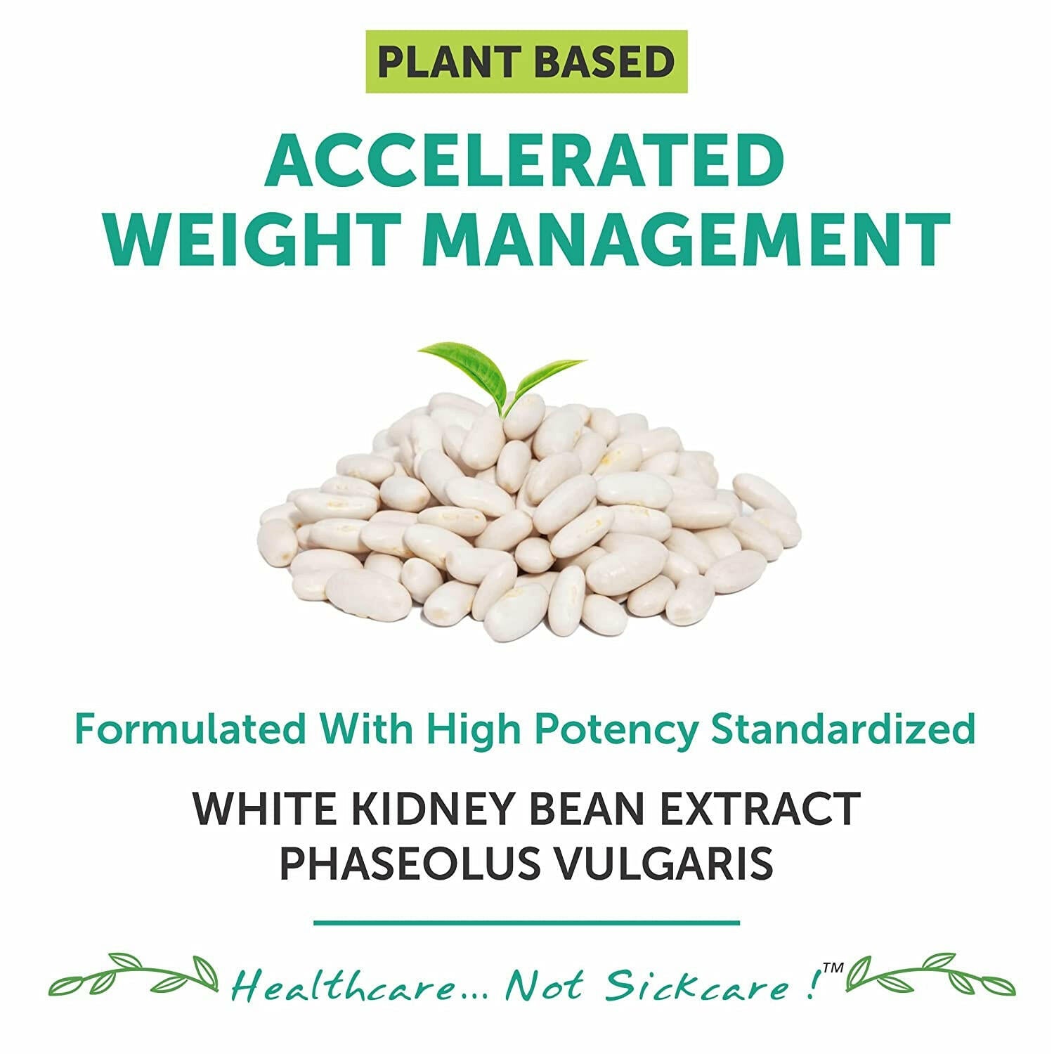 Bliss Welness CarbBliss Pure Blocker Inhibitor | Premium White Kidney Bean Extract | Carbohydrate Control Weight & Sugar Management Supplement - 60 Vegetarian Capsules - Bliss Welness