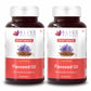 Bliss Welness CardioBliss Natural Organic Flaxseed Oil 2000MG Omega 3 6 9 Cold Pressed Heart Brain Eye Skin Health Supplement - 60 Softgel Capsule - Bliss Welness