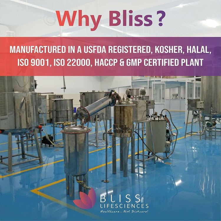 Bliss Welness GlucoBliss Ultra Liver Care Antioxidant | Alpha Lipoic Acid (ALA)| Energy Booster Healthy Sugar Management Supplement - Bliss Welness