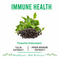 Bliss Welness ImmuneBliss Immunity Booster Respiratory Wellness | Pure Tulsi (Tulsi / Holy Basil) Extract 600mg with Piperine 10mg | Cough & Cold Care Supplement - 60 Veg Tablets - Bliss Welness