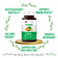 Bliss Welness ImmuneBliss Immunity Booster Skin Glow | Zinc Citrate + Vitamin C + Moringa Extract | Immune Boost Antioxidant Supplement - Veg Tablets - Bliss Welness