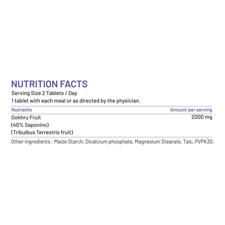 Bliss Welness JoshBliss Classic | Gokshura fruit Extract | Vigour and Vitality Ayurvedic Health Supplement - 60 Veg Tabs - Bliss Welness