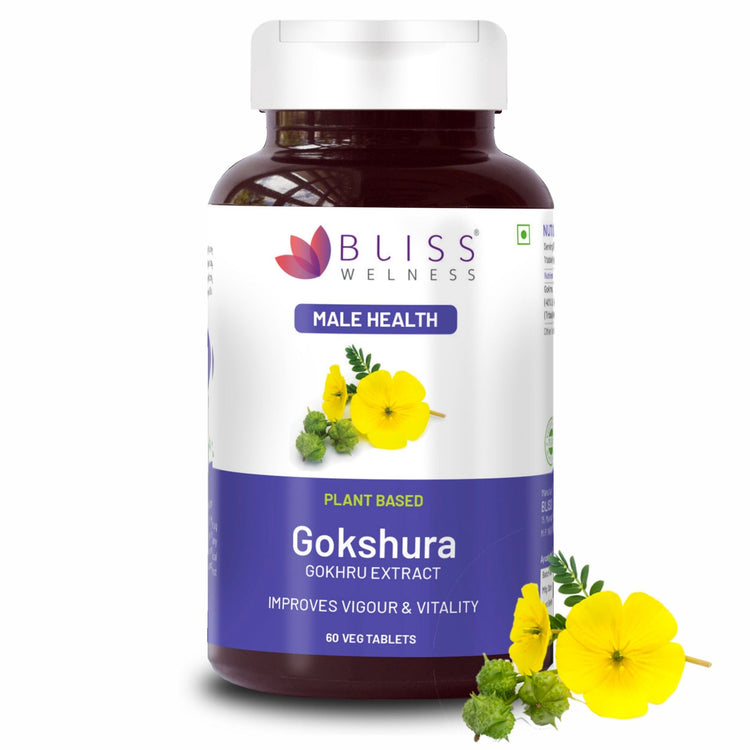 Bliss Welness JoshBliss Classic | Gokshura fruit Extract | Vigour and Vitality Ayurvedic Health Supplement - 60 Veg Tabs - Bliss Welness