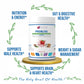Bliss Welness Probliss Men Nutritional Protein and Herbs shake mix | High Concentration of Protein | Muscle Growth, Immunity Booster,Hearth Health and Stamina - 500gm Powder - Bliss Welness